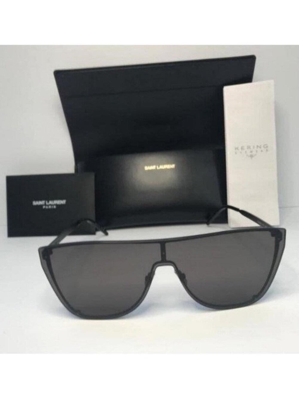 New Authentic SAINT LAURENTSL 1 Mask Sunglasses - Picture 4 of 12